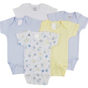 Short Sleeve One Piece 5 Pack Cs_0293m