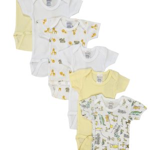 Unisex Baby 6 Pc Bodysuits Nc_0430s