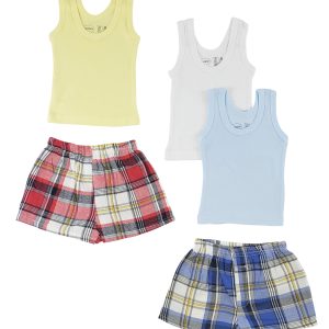 Boys Tank Tops And Boxer Shorts Cs_0214s