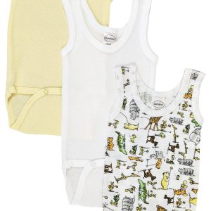 Unisex Baby 3 Pc Onezies And Tank Tops Nc_0496nb