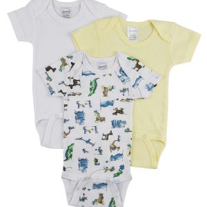 Short Sleeve One Piece 3 Pack Cs_0246s