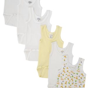 Unisex Baby 6 Pc Onezies And Tank Tops Nc_0507s