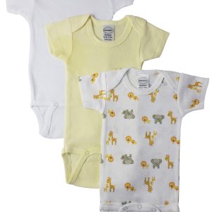Unisex Baby 3 Pc Bodysuits Nc_0429s