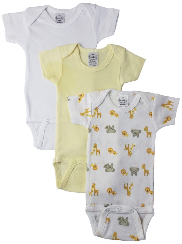 Unisex Baby 3 Pc Bodysuits Nc_0429s