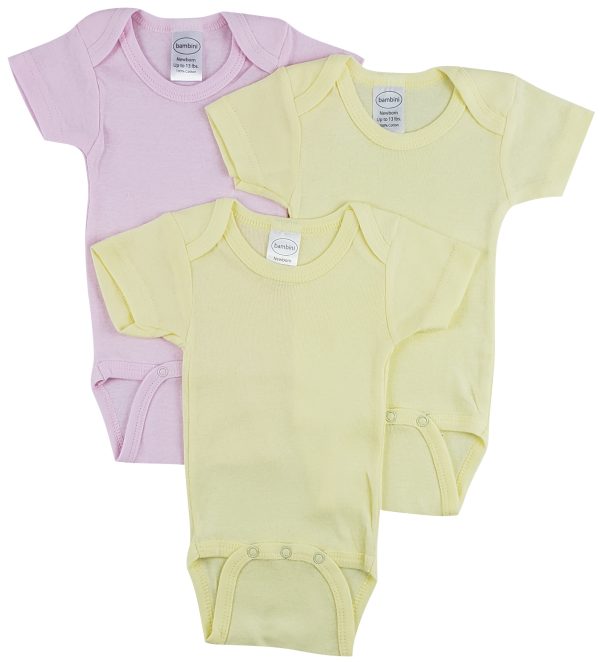 Short Sleeve One Piece 3 Pack Cs_0240nb