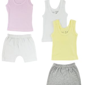 Girls Tank Tops And Shorts Cs_0332s