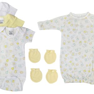 Unisex Baby 6 Pc  Sets Nc_0443s
