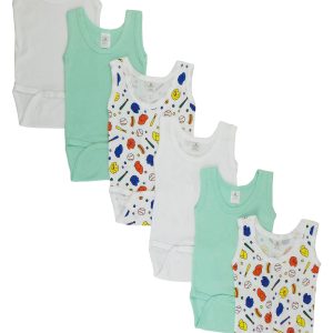 Boys Printed Tank Top 6 Pack Cs_109s-baseball-109s-baseball