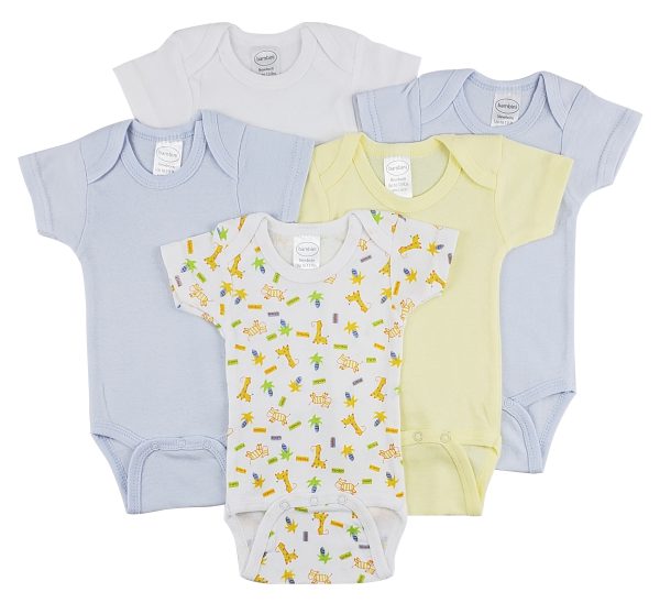 Short Sleeve One Piece 5 Pack Cs_0296nb