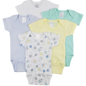 Short Sleeve One Piece 5 Pack Cs_0269s
