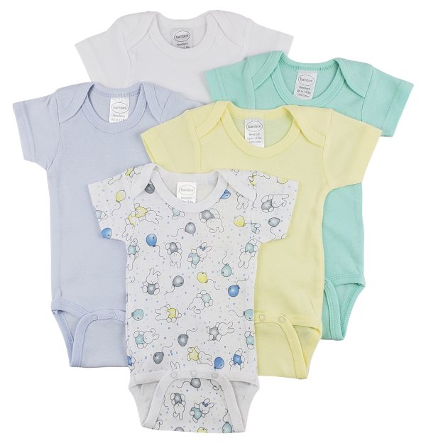 Short Sleeve One Piece 5 Pack Cs_0269s