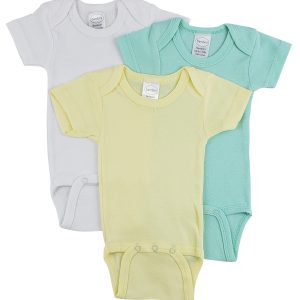 Short Sleeve One Piece 3 Pack Cs_0253m
