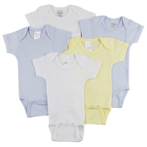 Short Sleeve One Piece 5 Pack Cs_0297nb