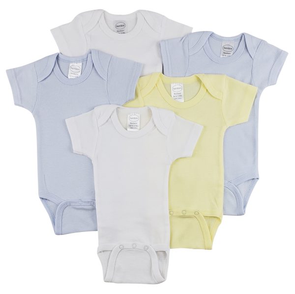 Short Sleeve One Piece 5 Pack Cs_0297nb