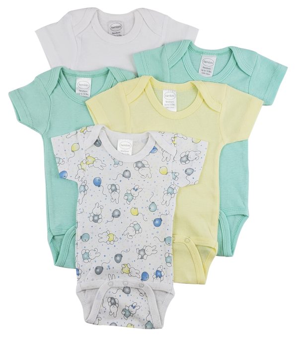 Short Sleeve One Piece 5 Pack Cs_0265nb