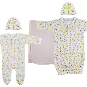 Girls Newborn Baby 5 Pc  Sets Nc_0962m