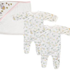 Closed-toe Sleep & Play (pack Of 3 ) Nc_0723m
