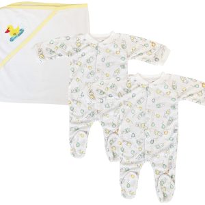 Unisex Closed-toe Sleep & Play (pack Of 3 ) Nc_0726m