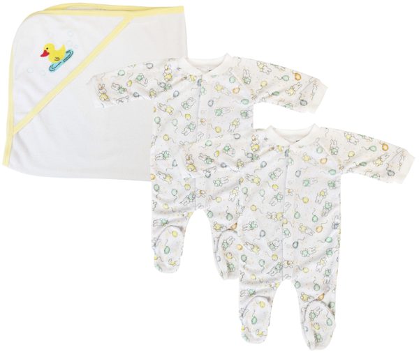 Unisex Closed-toe Sleep & Play (pack Of 3 ) Nc_0726m