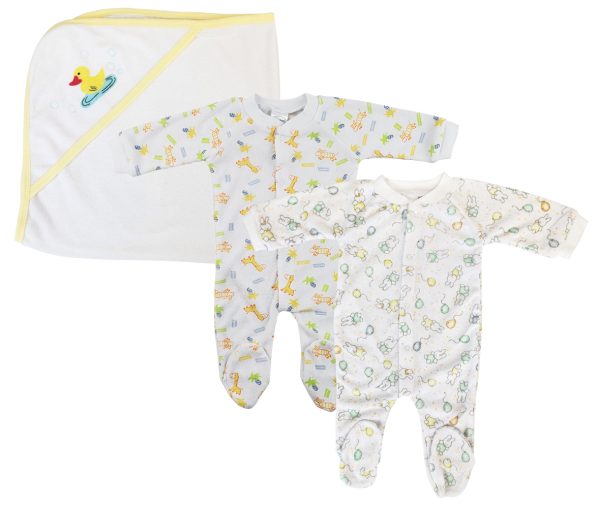 Unisex Closed-toe Sleep & Play (pack Of 3 ) Nc_0727s
