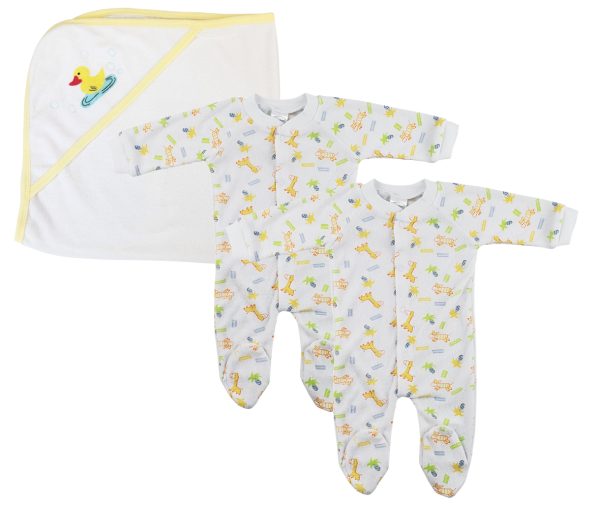 Unisex Closed-toe Sleep & Play (pack Of 3 ) Nc_0728s