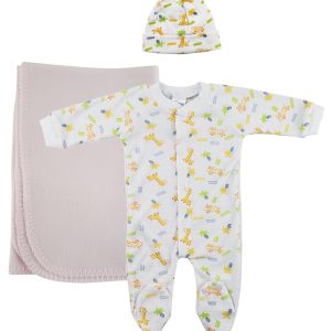 Girls Newborn Baby 3 Pc  Sets Nc_0959s