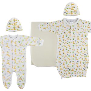 Unisex Newborn Baby 5 Pc  Sets Nc_0975l