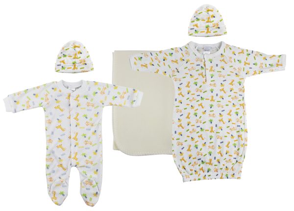Unisex Newborn Baby 5 Pc  Sets Nc_0975l