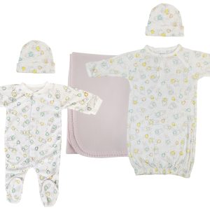 Girls Newborn Baby 5 Pc  Sets Nc_0958s