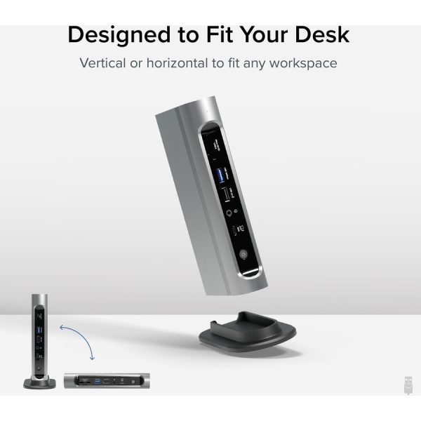 Plugable 16-in-1 Thunderbolt 4 Dock with 100W Charging, 4K Quad Monitor Setup for Thunderbolt 4 Windows Laptops - Image 7