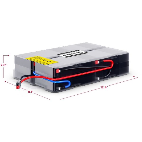 CyberPower RB1270X4F Replacement Battery Cartridge - Image 3