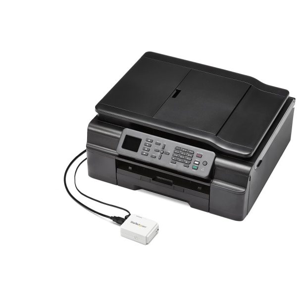 StarTech.com 1 Port USB Wireless N Network Print Server with 10/100 Mbps Ethernet Port - 802.11 b/g/n - Image 5
