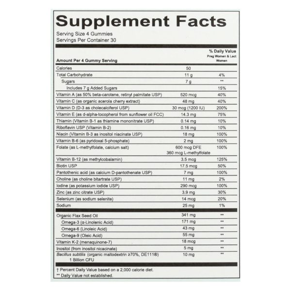 Smartypants - Gummy Vitamin Prentl Cmpl - 1 Each - 120 CT - Image 2