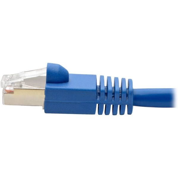 Eaton Tripp Lite Series Cat6a 10G Snagless Shielded STP Ethernet Cable (RJ45 M/M), PoE, Blue, 3 ft. (0.91 m) - Image 5