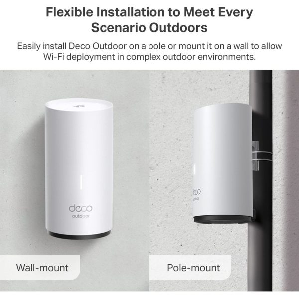 TP-Link Deco X50-Outdoor(1-pack) - AX3000 Dual Band Outdoor/Indoor WiFi 6 Mesh, 1-Pack - Image 8