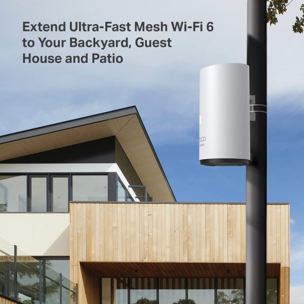 TP-Link Deco X50-Outdoor(1-pack) - AX3000 Dual Band Outdoor/Indoor WiFi 6 Mesh, 1-Pack - Image 9