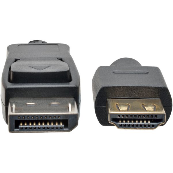 Eaton Tripp Lite Series DisplayPort 1.2 to HDMI Active Adapter Cable (M/M), 4K 60 Hz, Gripping HDMI Plug, HDCP 2.2, 3 ft. (0.9 m) - Image 2