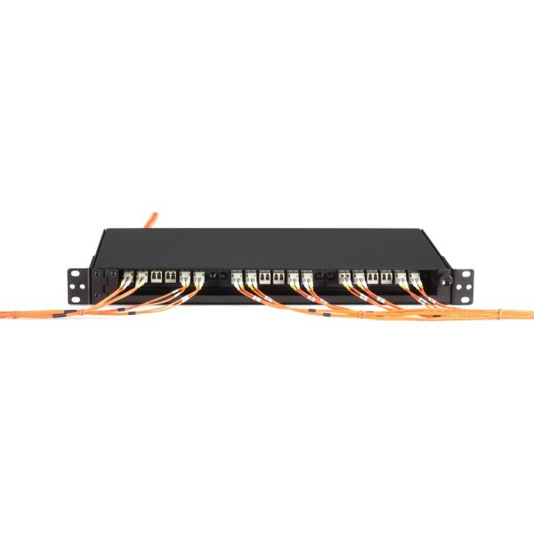 Black Box Rackmount Fiber Shelf, 1U, 3-Adapter Panel - Image 4