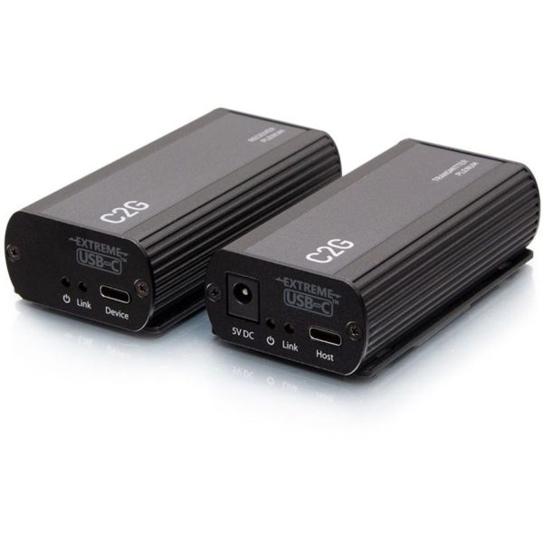 C2G 1-Port USB C Extender Transmitter to Receiver Kit - Plenum Rated - Image 4