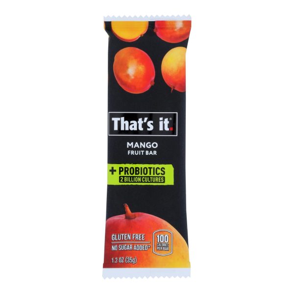 That's It - Probiotic Fruit Bar Mango - Case of 12 - 1.2 OZ - Image 2