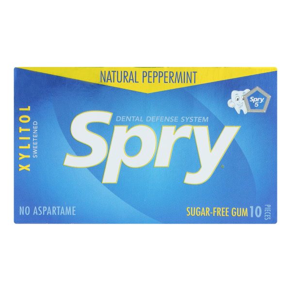 Spry Xylitol Gems - Peppermint - Case of 20 - 10 Count - Image 3