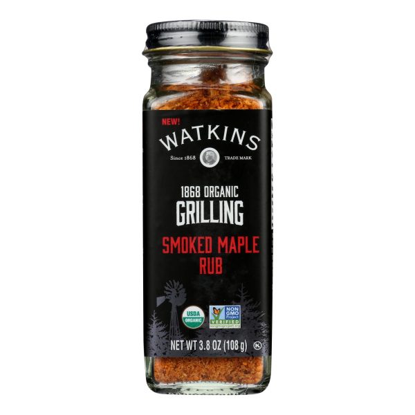 Watkins - Rub Smoked Maple - Case of 3-3.8 OZ