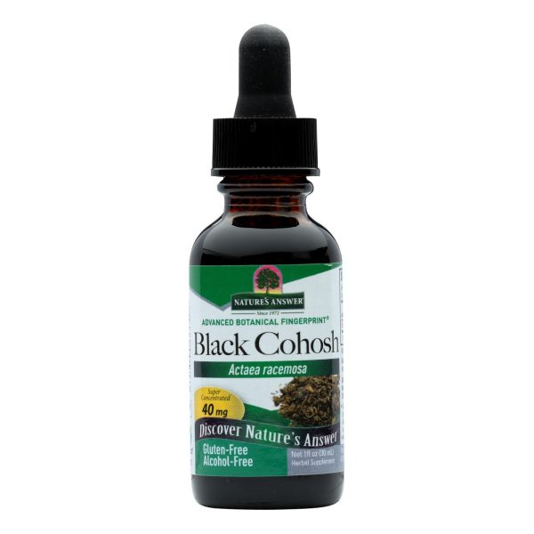 Nature's Answer - Black Cohosh Root Alcohol Free - 1 fl oz - Image 2