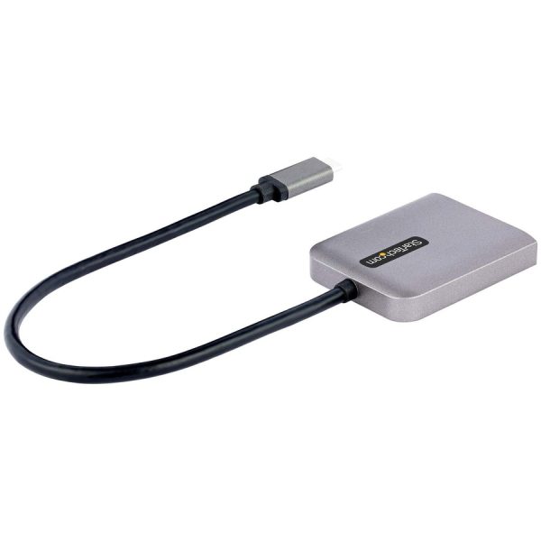 StarTech.com USB-C to Dual DisplayPort 1.4 Adapter, USB Type-C Multi-Monitor MST Hub, Dual 5K 60Hz DP Display Extender / Splitter, Windows - Image 2
