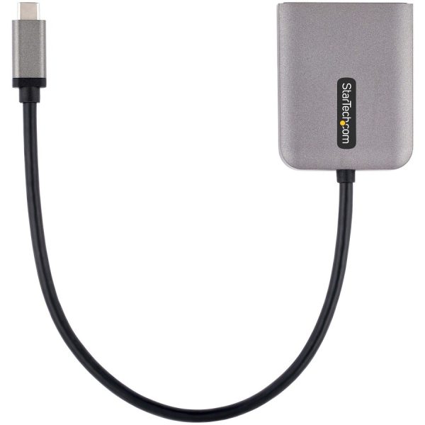 StarTech.com USB-C to Dual DisplayPort 1.4 Adapter, USB Type-C Multi-Monitor MST Hub, Dual 5K 60Hz DP Display Extender / Splitter, Windows - Image 4