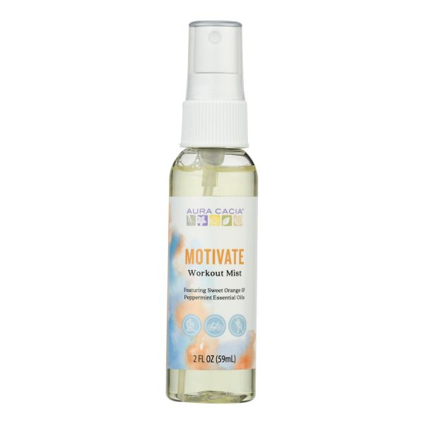 Aura Cacia - Mist Workout Motivate - 1 Each-2 FZ - Image 2