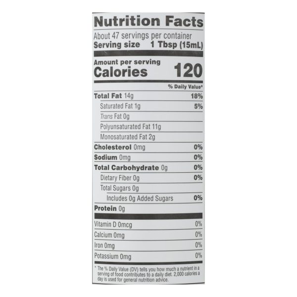 Nutiva Hemp Oil, Cold-Pressed  - 1 Each - 24 FZ - Image 2