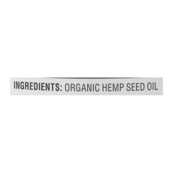Nutiva Hemp Oil, Cold-Pressed  - 1 Each - 24 FZ - Image 3