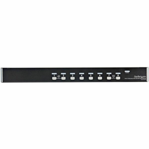 StarTech.com 8 Port 1U Rackmount USB KVM Switch Kit with OSD and Cables - Image 3