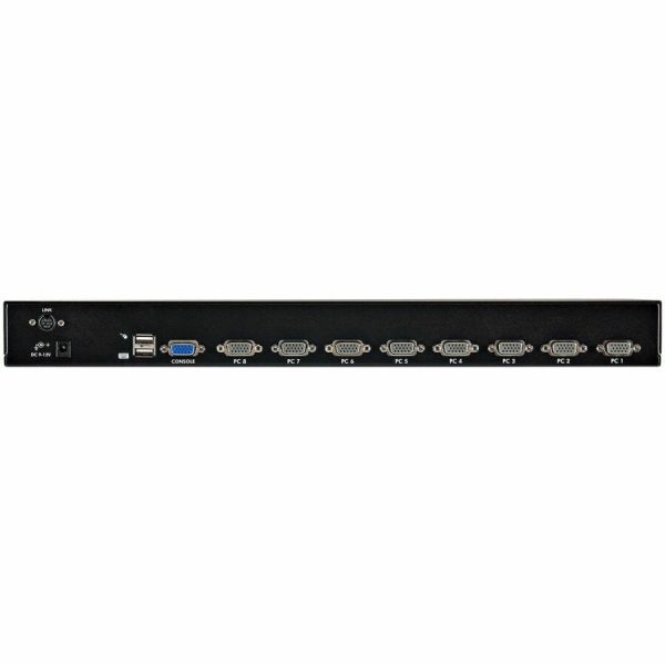 StarTech.com 8 Port 1U Rackmount USB KVM Switch Kit with OSD and Cables - Image 4